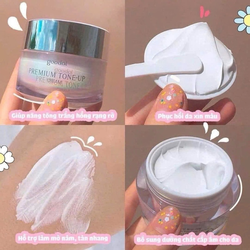 Kem Ốc Sên Dưỡng Trắng Da Nâng Tone Cấp Ẩm Dr Michela Snail Tone Up Cream Whitening Anti-wrinkle Hàn Quốc 30g