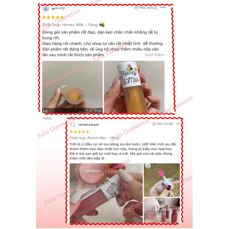 Son Dầu Dưỡng Hồng Môi A'pieu Honey & Milk Lip Oil 5g