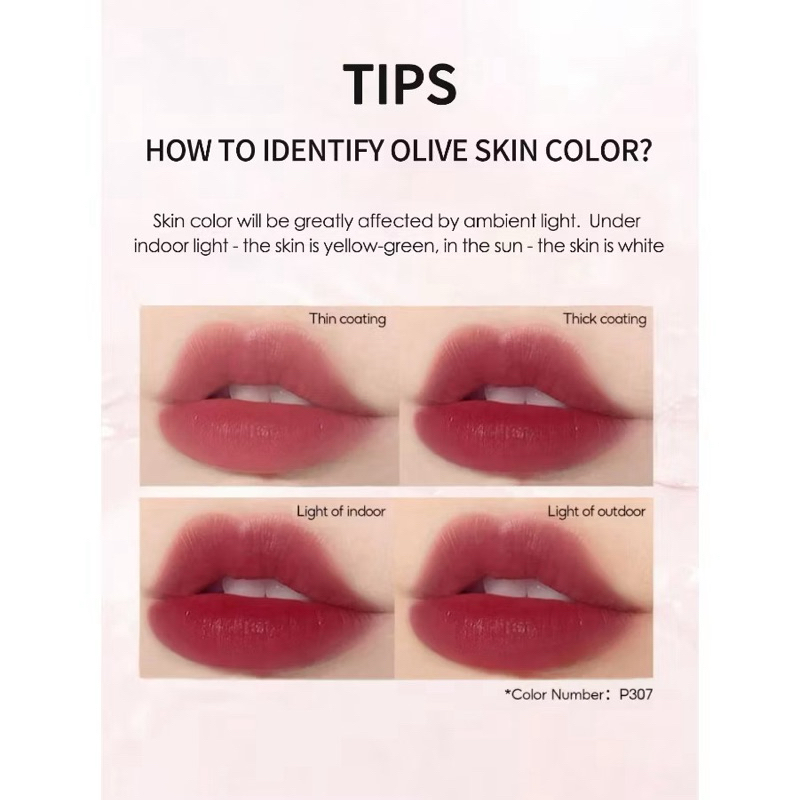 Son COLORKEY Watery Matte Lip Tint, Chút hơi nước ẩm, Không lem không dính 1.8g