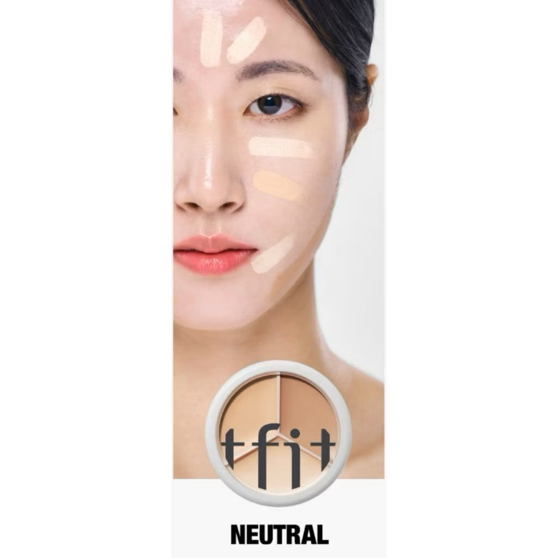 [TẶNG CỌ] Che khuyết điểm TFIT, Che khuyết điểm 01 Neutral  che phủ cao lâu trôi Cover Up Pro