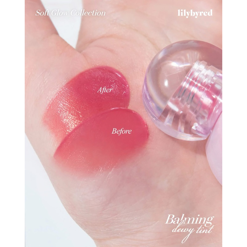 [𝐁𝐚𝐥𝐦𝐢𝐧𝐠 𝐃𝐞𝐰𝐲 𝐓𝐢𝐧𝐭] Son Bóng Lilybyred Blaming Dewy tint mềm môi thiết kế xinh iu