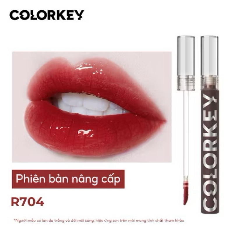 [COLORKEY] Son Môi Gương Bóng COLORKEY Mirror Tạo Hiệu Ứng Căng Bóng Như Gương Cho Đôi Môi Đầy Đặn Quyến Rũ