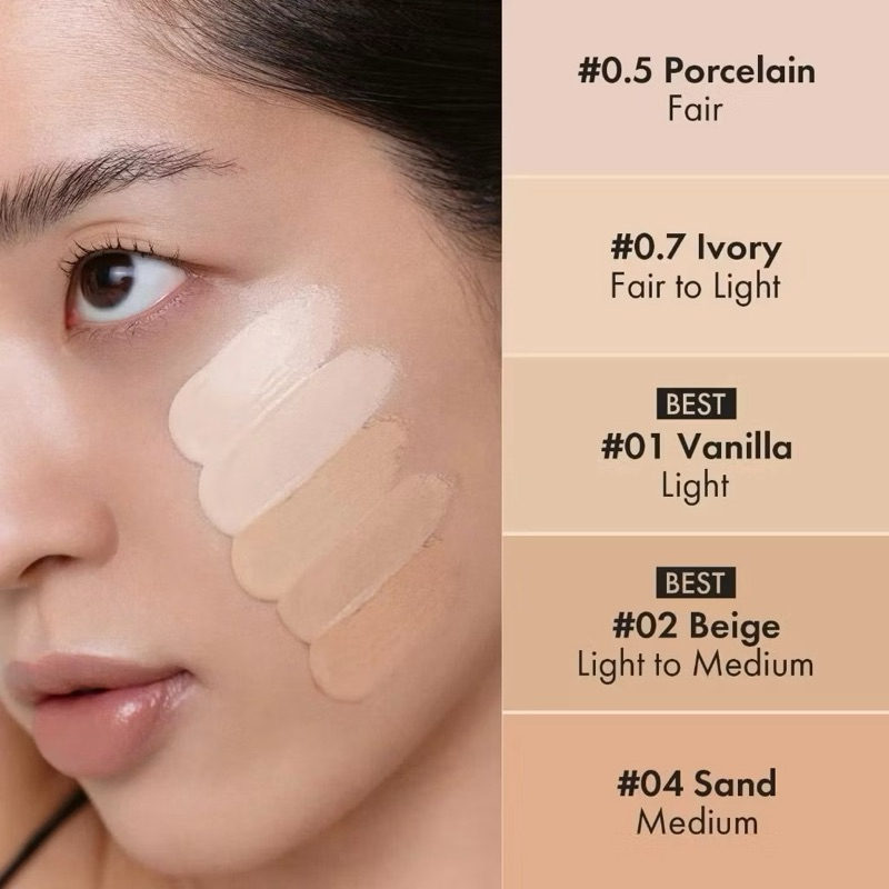 [Luna] Kem che khuyết điểm LUNA đầu vừa vặn lâu trôi / cố định 7.5g / Corrector 6.5g