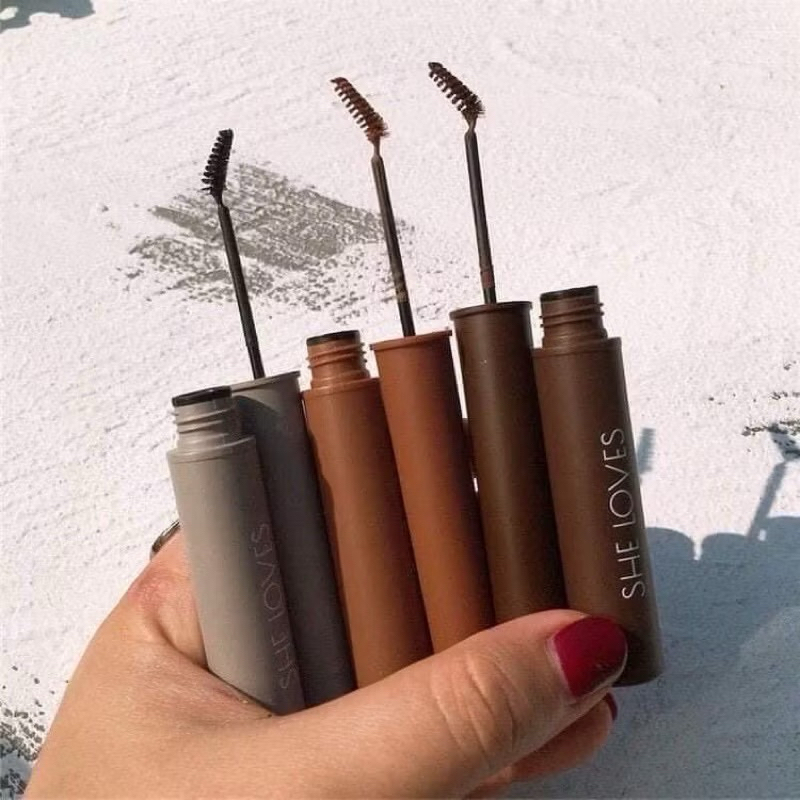 Mascara chuốt lông mày dạng gel Sheloves Eyebrow Cream 6ml