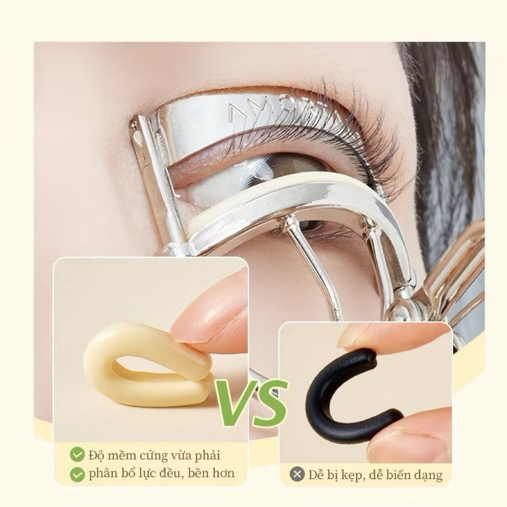 [AMORTALS] Kẹp Bấm Mi AMORTALS Uốn Cong Tự Nhiên Màu Vàng Xinh Xắn, Giữ Mi Lâu, Dễ Dùng Cho Người Mới