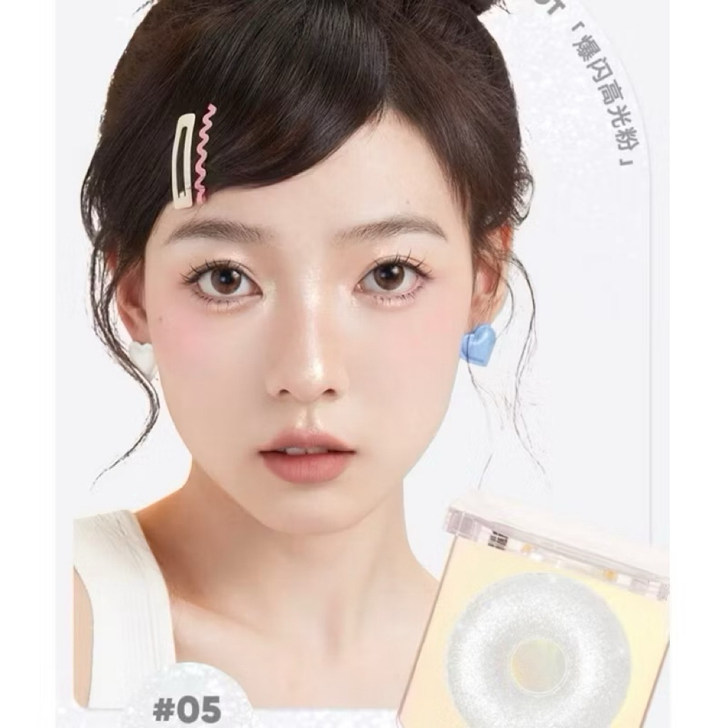 [JUDYDOLL] Phấn Bắt Sáng Đơn Sắc JUDYDOLL - Nhũ Sáng Tạo Khối Chính Hãng