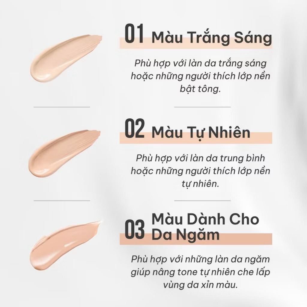 [TẶNG LÕI 15G] Cushion HEXZE Dưỡng Ẩm Kiềm Dầu Nâng Tone 15G Mỏng Nhẹ Tự Nhiên Phấn Nước Lâu Trôi (NHẬP KHẨU CHÍNH HÃNG)