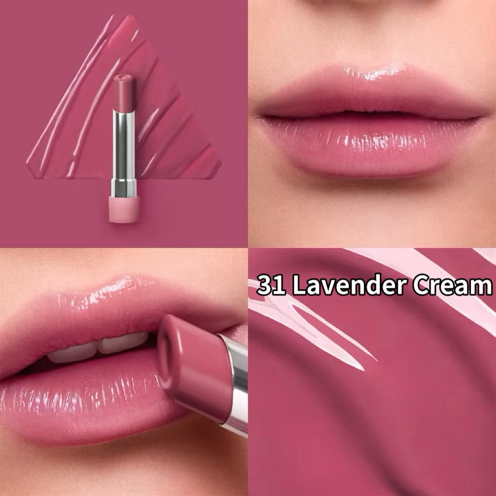 Son Bóng Dưỡng Môi 3CE Glazy Lip Glow Dạng Thỏi Có Màu, Hàn Quốc
