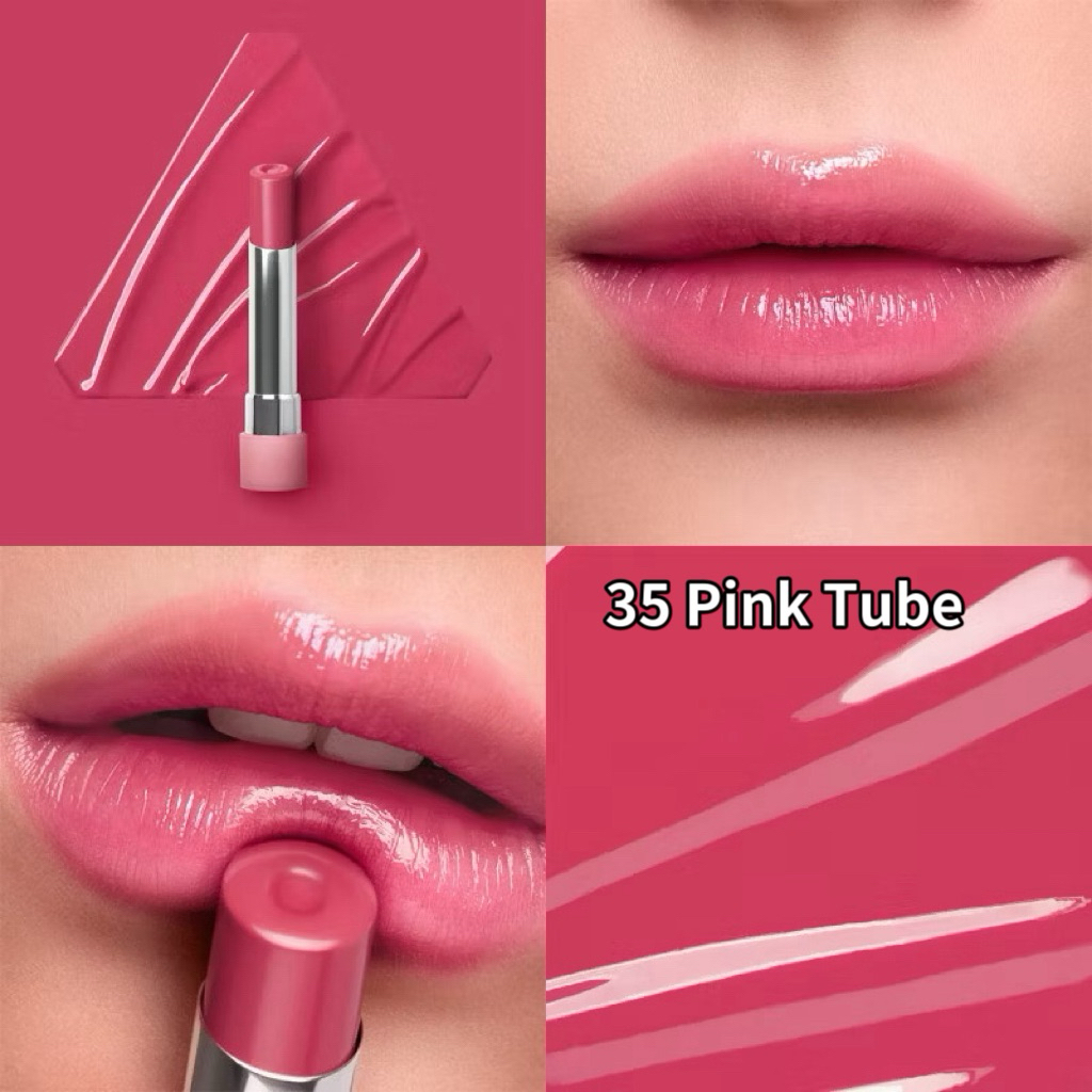 Son Bóng Dưỡng Môi 3CE Glazy Lip Glow Dạng Thỏi Có Màu, Hàn Quốc