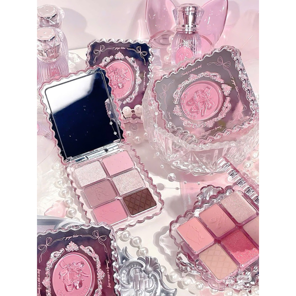 [GOGO TALES] Bảng Phấn Mắt Gogo Tales 6 Ô Vỏ Hồng Ballet Coquette, Ballet Soft Palette, 7.8g (GT773)