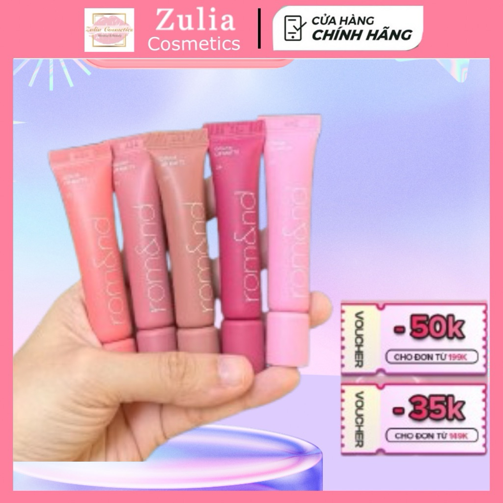 (Dạng Tuýp) Son Kem Bùn Romand Color Lip Matte 8g