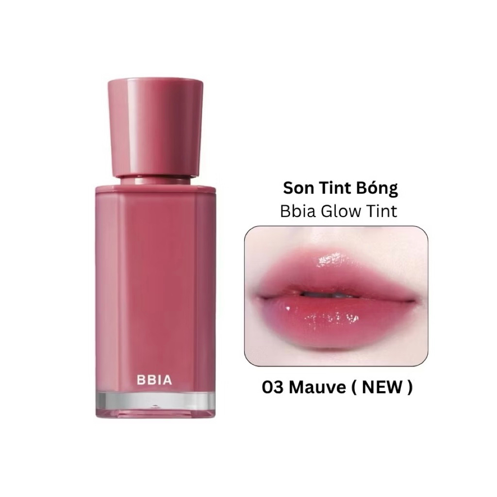 [BBIA] Son Tint Bóng Bbia Glow Lips tint căng bóng mọng môi (Nhập Khẩu Chính Hãng)