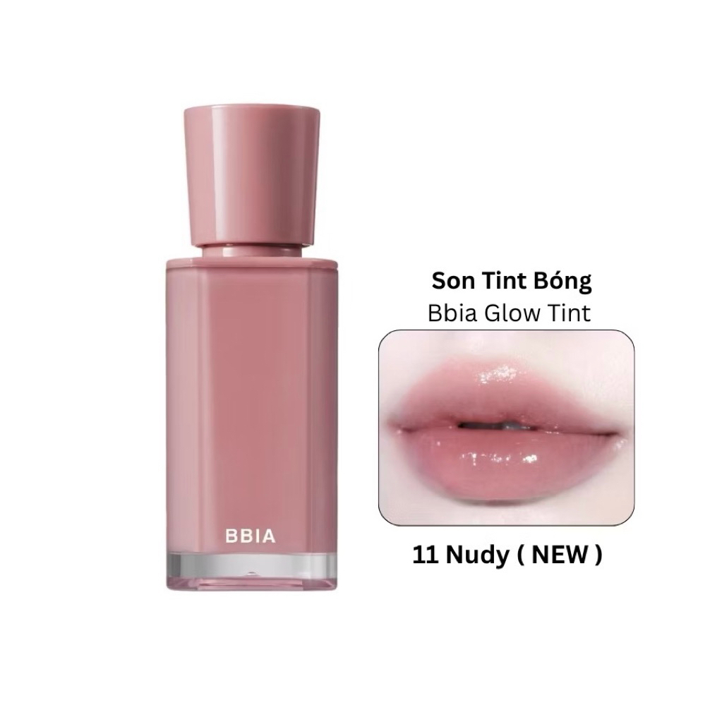 [BBIA] Son Tint Bóng Bbia Glow Lips tint căng bóng mọng môi (Nhập Khẩu Chính Hãng)
