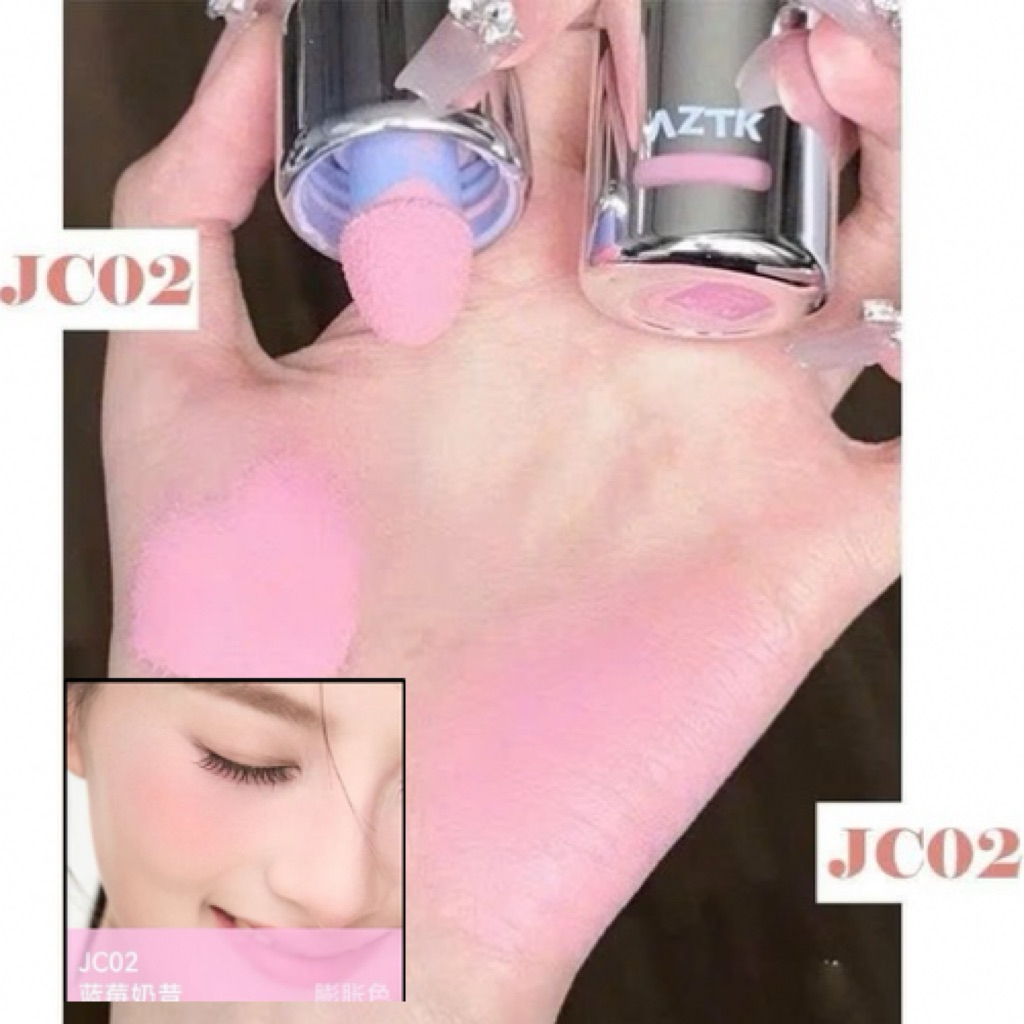 [AZTK] Má Hồng Kem AZTK Dạng Lỏng Đầu Nấm, Vỏ Bạc Mới, Căng Bóng và Mờ Lì Tự Nhiên 5ml