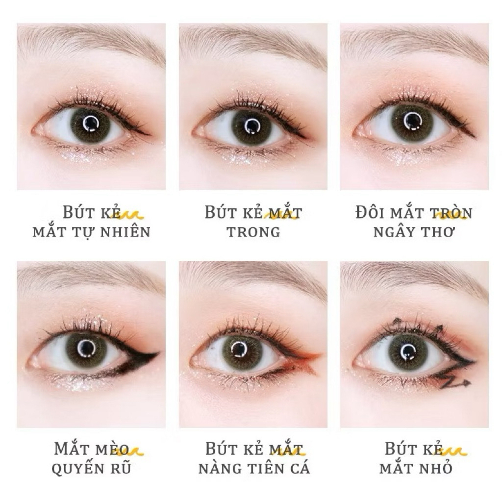 [FOCALLURE] Bút Kẻ Mắt Nước FOCALLURE Siêu Mảnh Eyeliner Ngòi Mảnh Lâu Trôi Lên Màu Chuẩn (FA200)