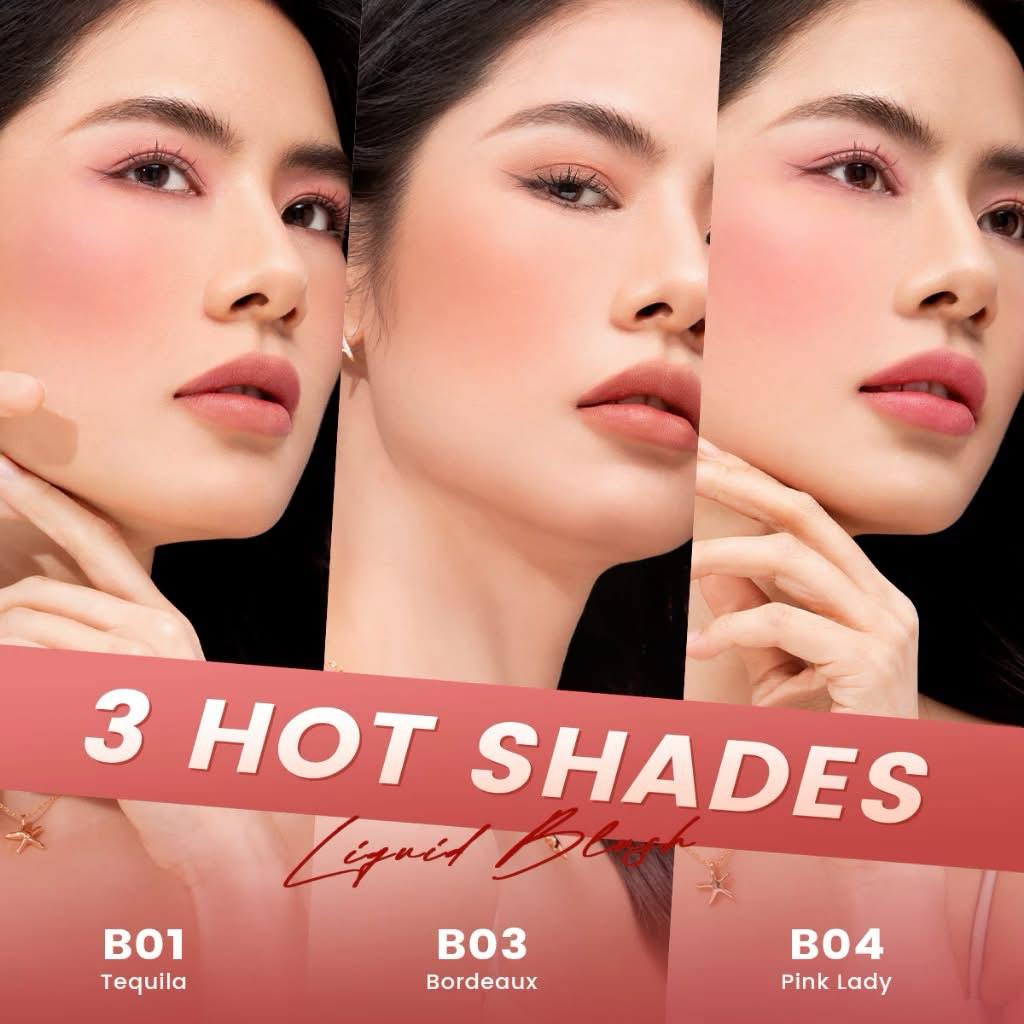 [FOCALLURE] Má hồng dạng kem Focallure Hangover Red Wine 4 màu đẹp tự nhiên tuỳ chọn 4.2g (FA89)