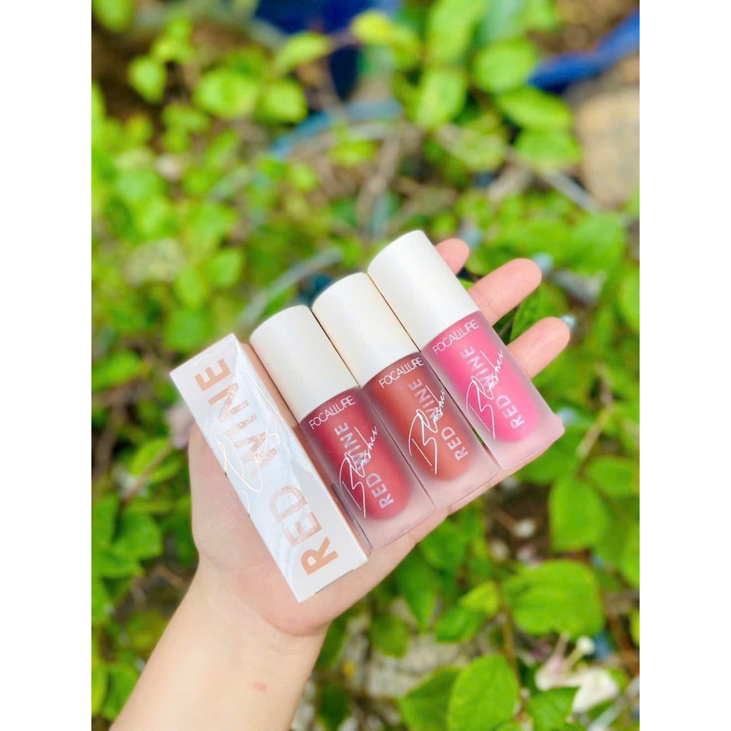 [FOCALLURE] Má hồng dạng kem Focallure Hangover Red Wine 4 màu đẹp tự nhiên tuỳ chọn 4.2g (FA89)