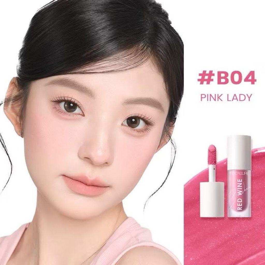 [FOCALLURE] Má hồng dạng kem Focallure Hangover Red Wine 4 màu đẹp tự nhiên tuỳ chọn 4.2g (FA89)