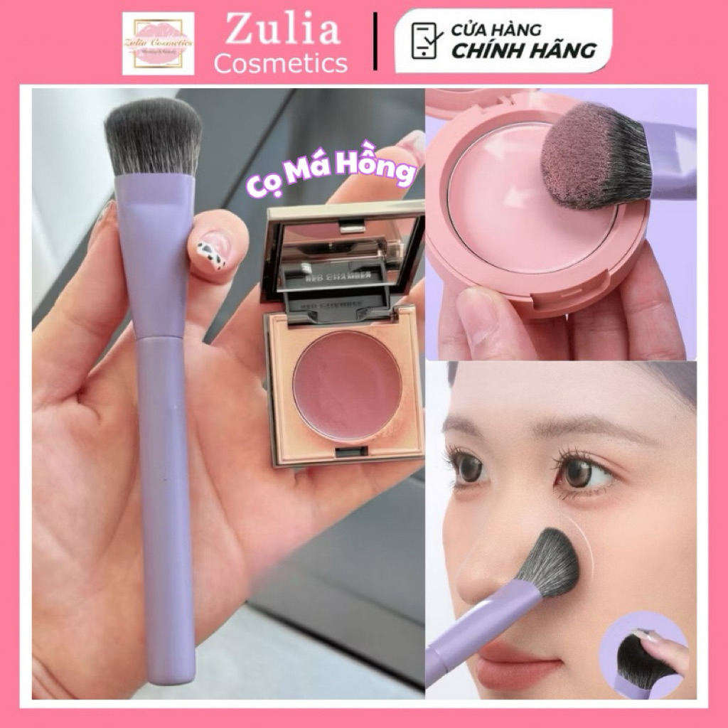 [GUOXIAONIU] Cọ Phủ Phấn Má Hồng Cọ Trang Điểm Phấn Mắt Che Khuyết Điểm Phấn Phủ Tạo Khối T018
