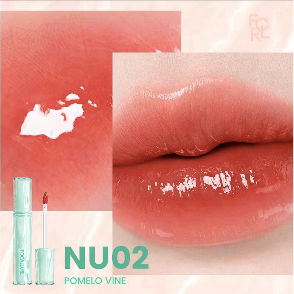 [FOCALLURE] Son Tint Focallure Watery Lip Tint Moisture Light - Căng Mọng Nước, Trong suốt Không dính (FA-L10)