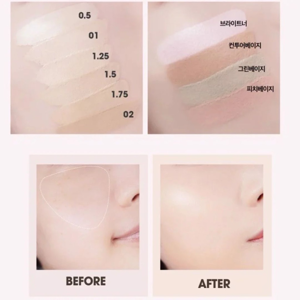 [THE SAEM] Kem che khuyết điểm The Saem Cover Perfection Tip Concealer Spf28 PA++ (6.5g) lâu trôi Hàn Quốc