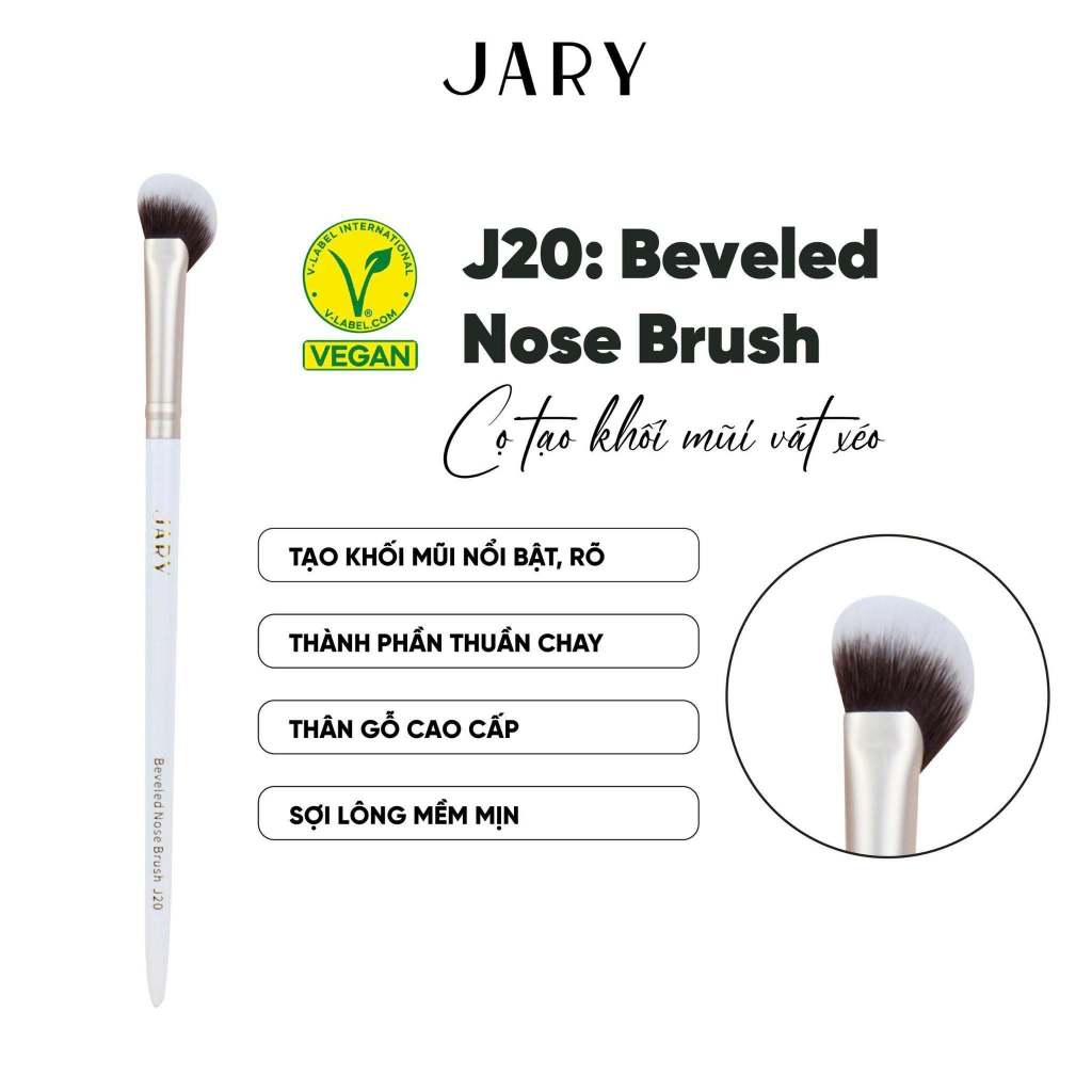 [JARY] Cọ trang điểm Jary phấn phủ tán đánh nền / che khuyết điểm tán son môi tém lông chân mày đánh mắt makeup