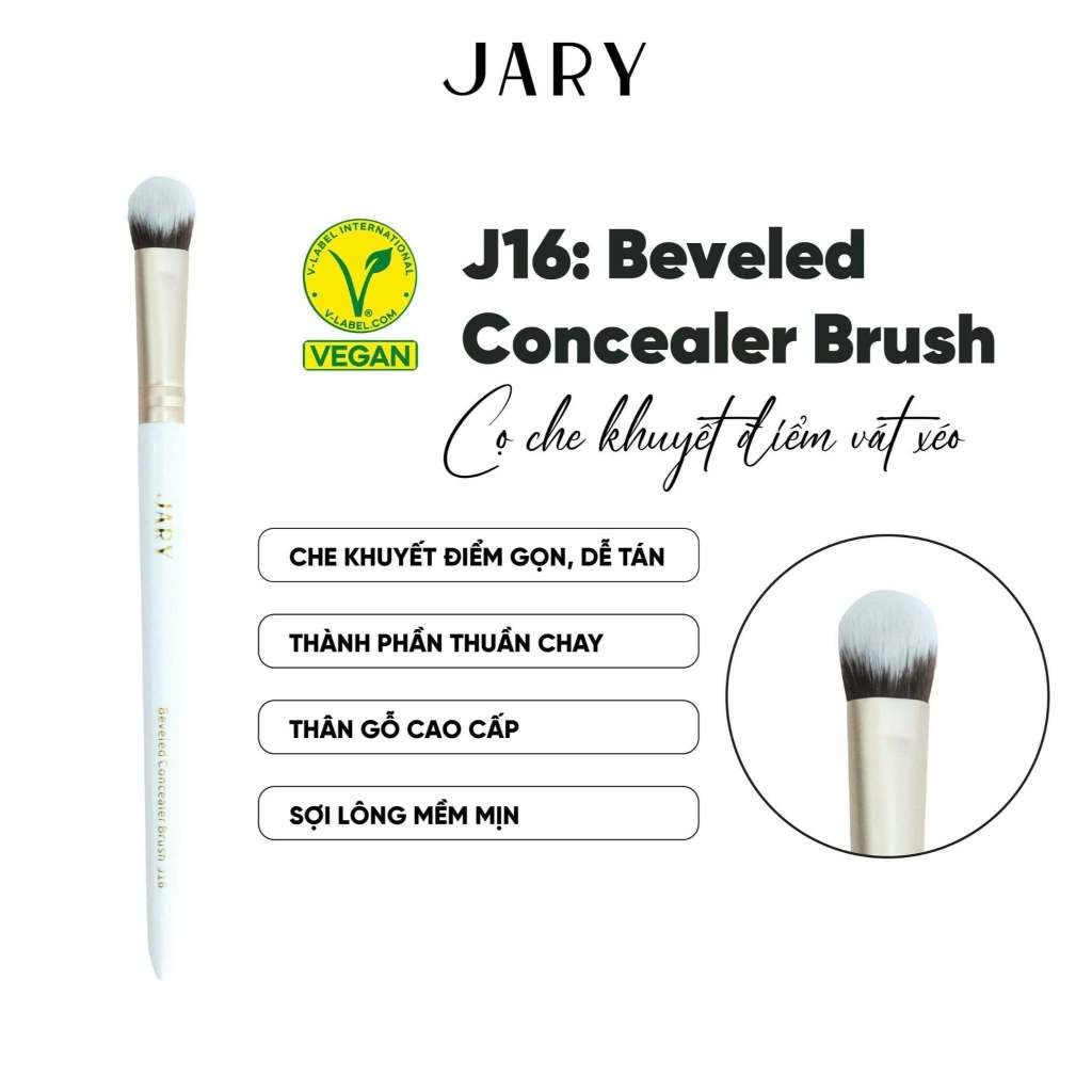 [JARY] Cọ trang điểm Jary phấn phủ tán đánh nền / che khuyết điểm tán son môi tém lông chân mày đánh mắt makeup