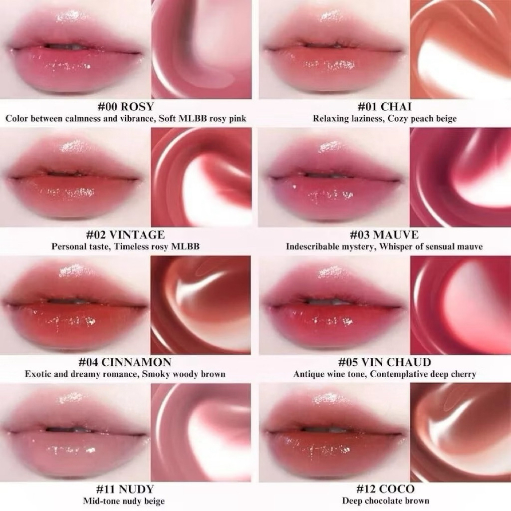 [BBIA] Son Tint Bóng Bbia Glow Lips tint căng bóng mọng môi (Nhập Khẩu Chính Hãng)