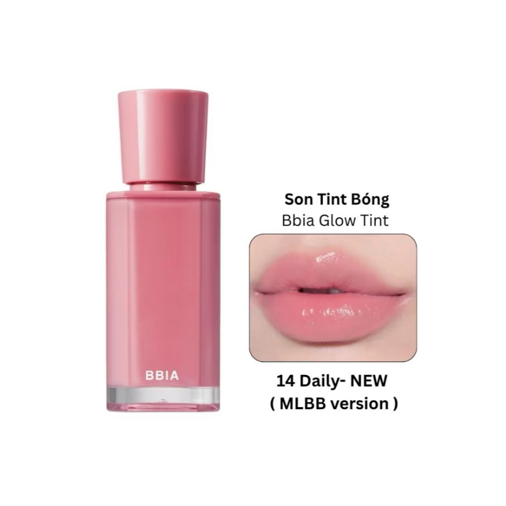 [BBIA] Son Tint Bóng Bbia Glow Lips tint căng bóng mọng môi (Nhập Khẩu Chính Hãng)