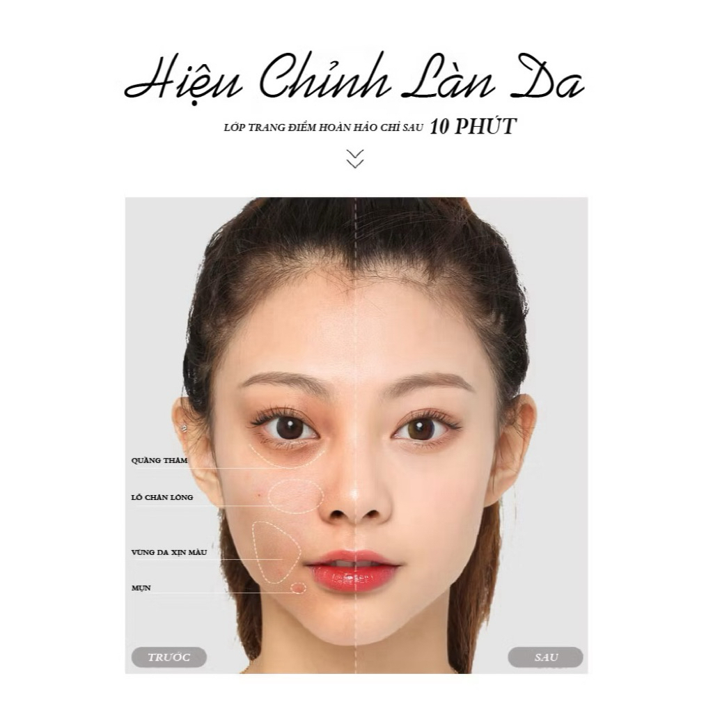 Kem lazy nâng tone HEXZE dạng tuýp 50g, kem dưỡng cấp ẩm, sáng da, nâng tone da