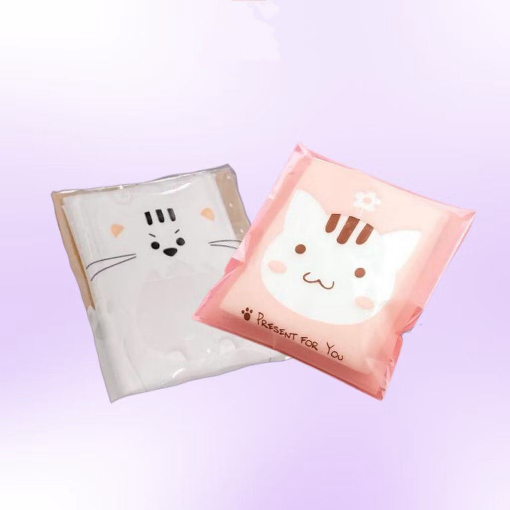 [Quà tặng] Bông tẩy trang mini du lịch tiện lợi túi 7*7cm