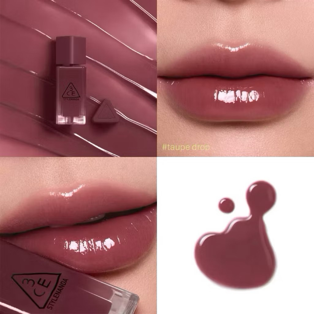 Son Tint Bóng 3CE Gummy Oil Tint Căng Mọng Dưỡng Ẩm 4g