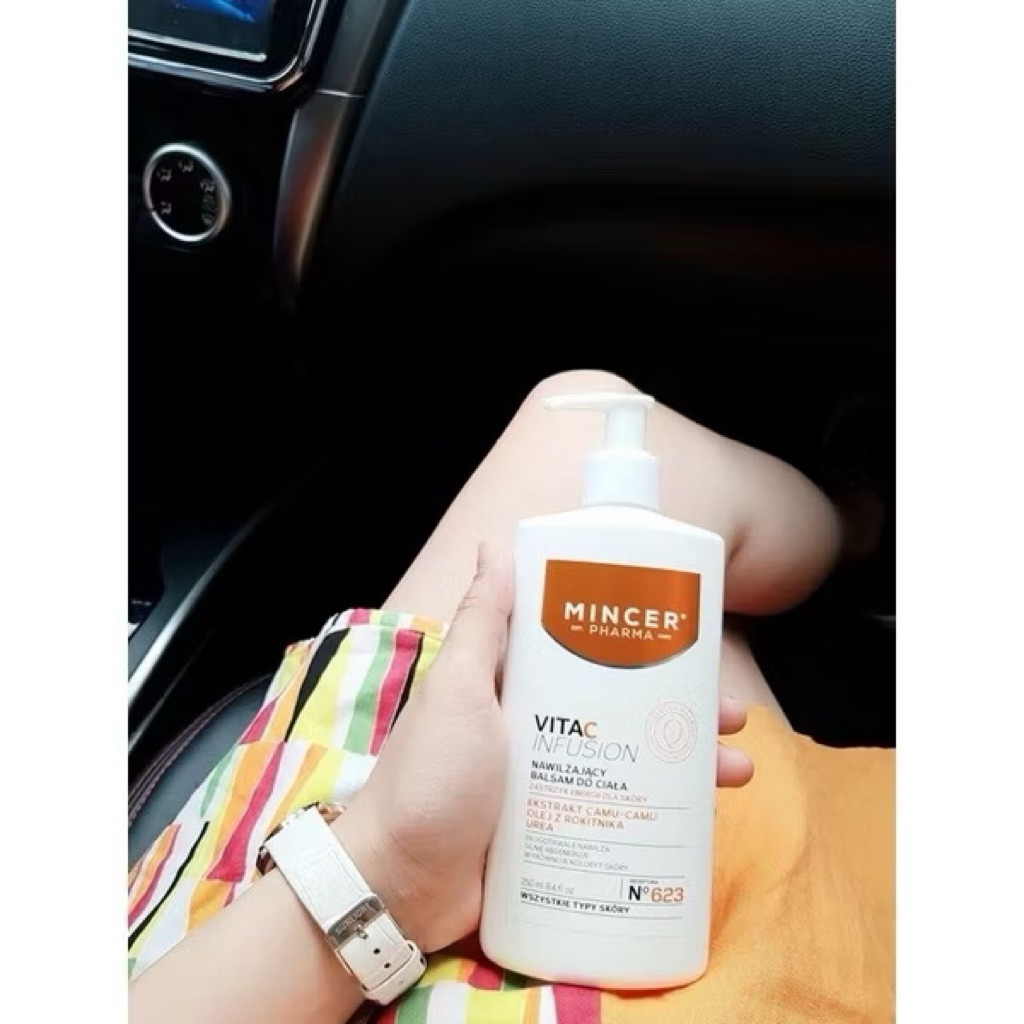 Kem Dưỡng Trắng Da Body Mincer Pharma Vita C Infusion Body Lotion 250ml