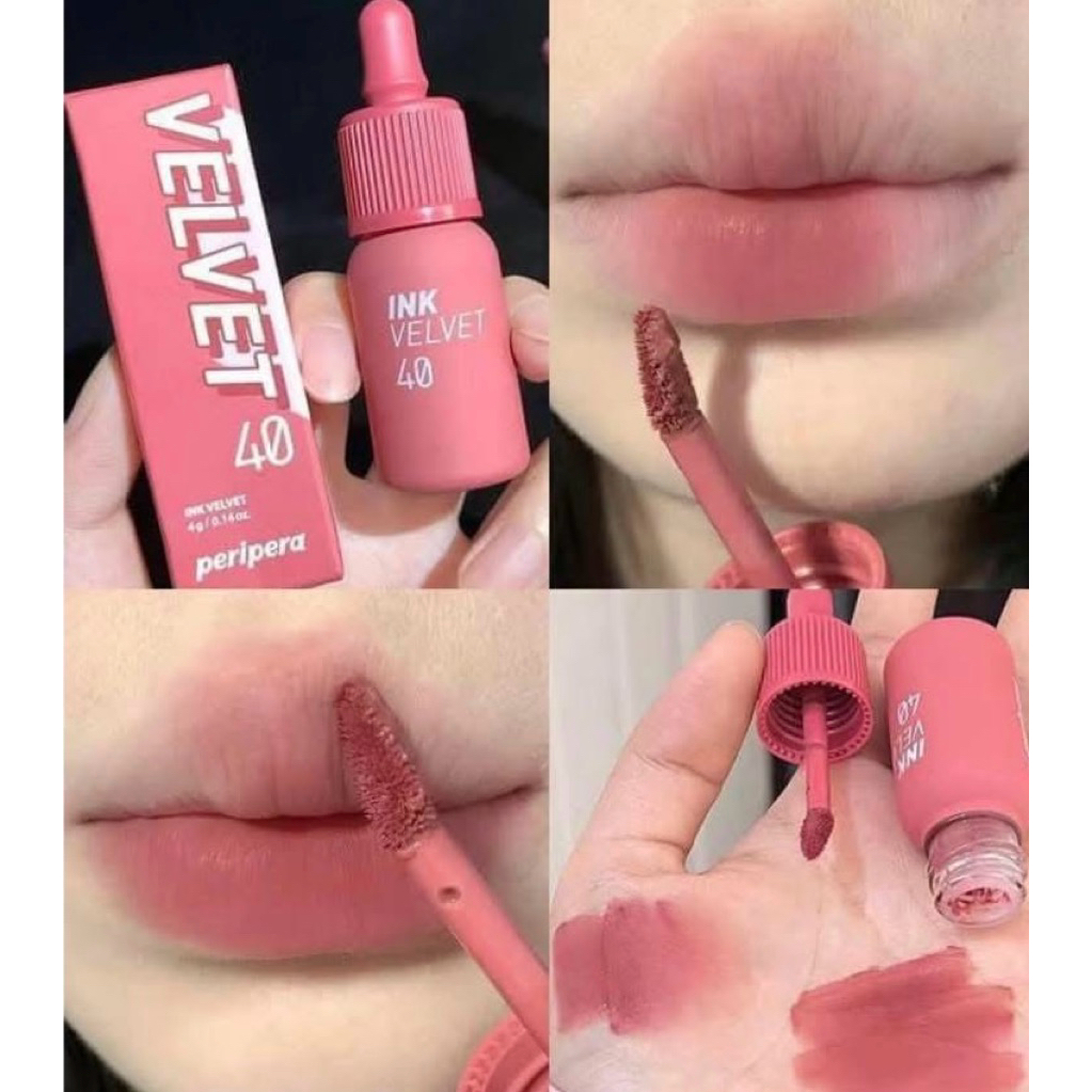 Son Kem INK VELVET PERIPERA 2023 mềm môi bền màu