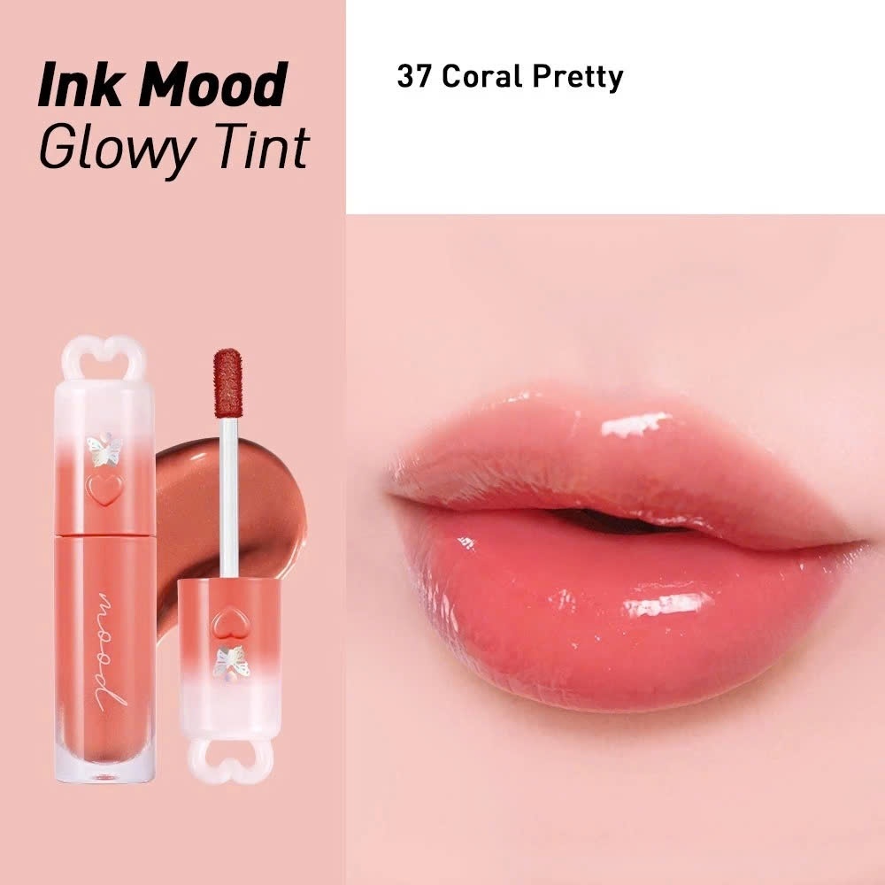 SON Tint Bóng PERIPERA MOOD GLOWY TINT căng mọng môi