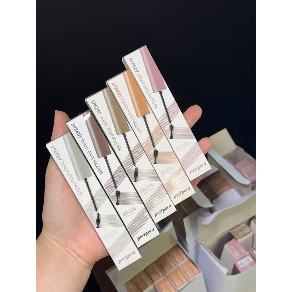 [PERRIPERA] Mascara Chuốt Lông Mày Peripera Speedy Skinny Brow 3G Không Trôi Không Lem Bền Màu