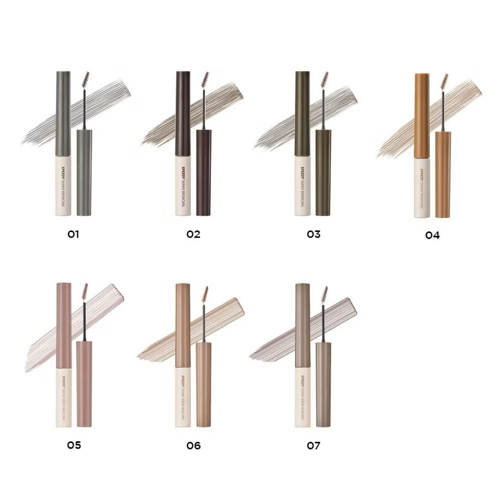 [PERRIPERA] Mascara Chuốt Lông Mày Peripera Speedy Skinny Brow 3G Không Trôi Không Lem Bền Màu