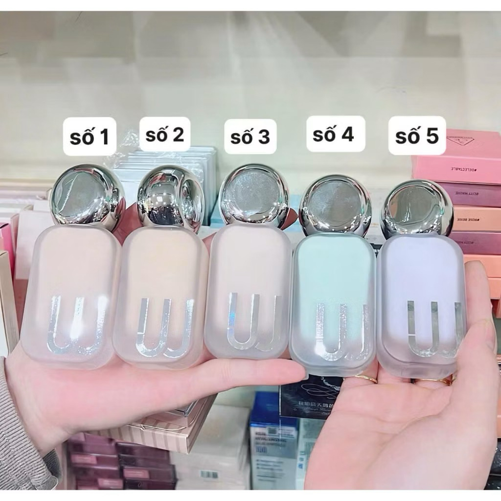 Kem nền Z.W.J Weijie Lightweight 30ml cho lớp nền mỏng nhẹ tự nhiên chống thấm nước kiểm soát dầu