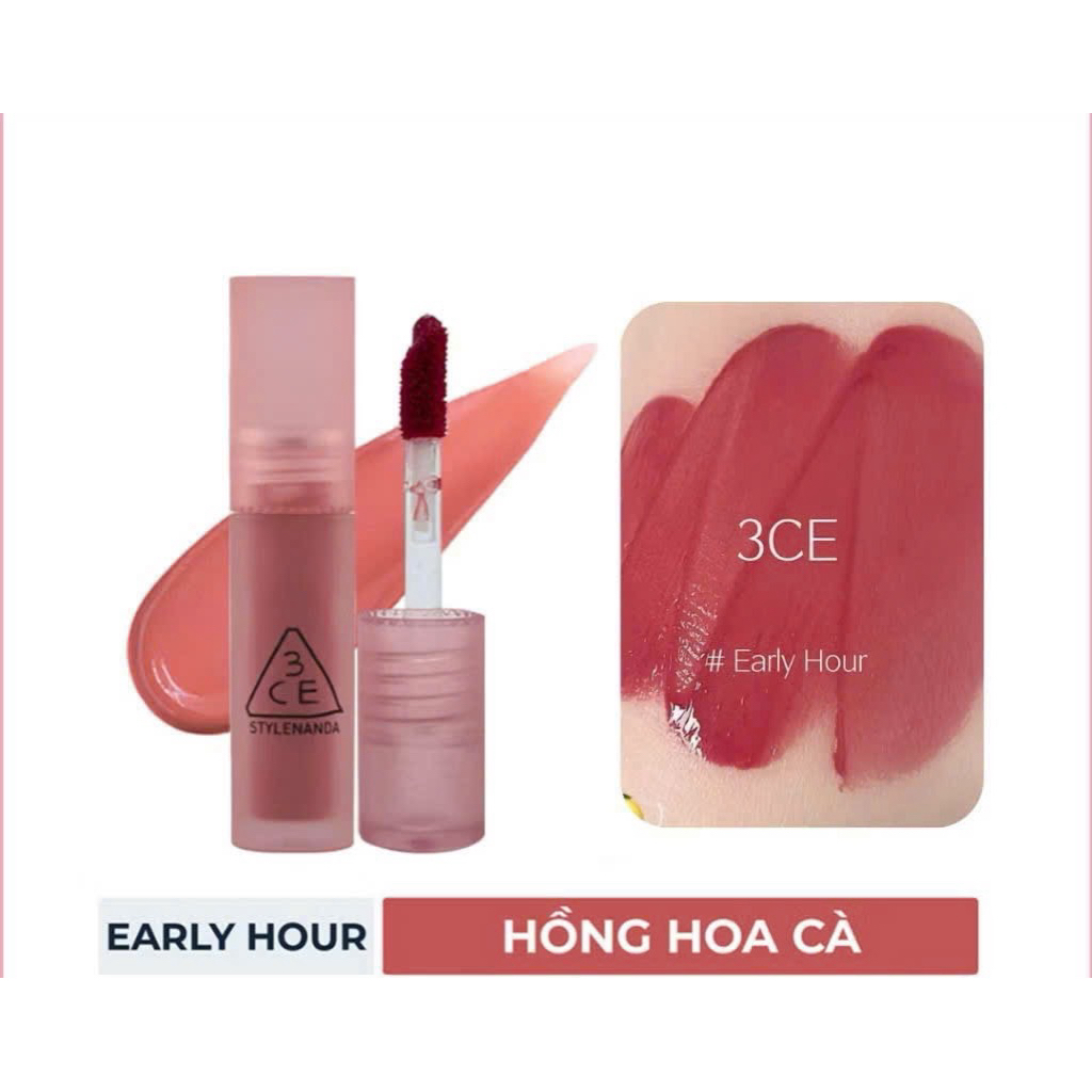 [MINI SIZE] Son Kem Lì 3CE Water Tint Mini Đeo Khẩu Trang Không Lem Hàn Quốc Mini 1,5g