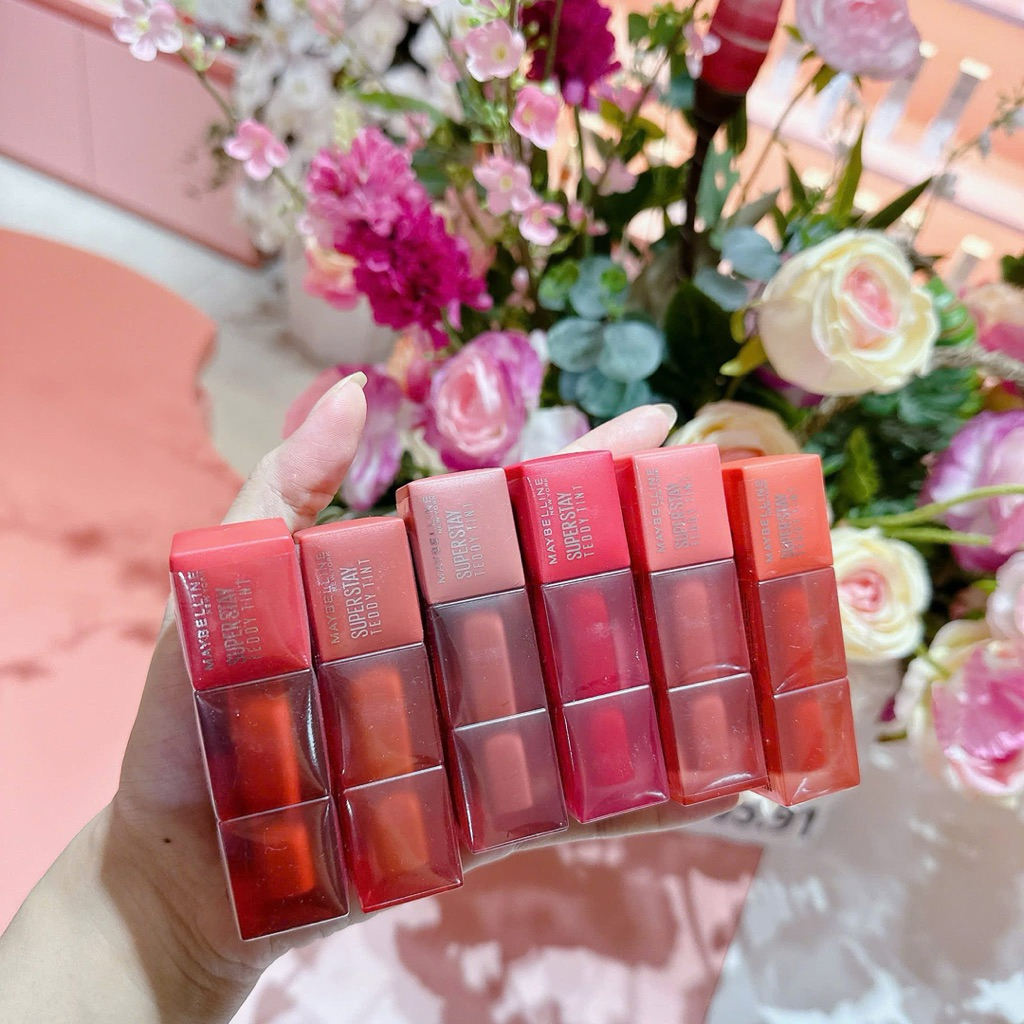 Son Kem Bông Bền Màu Superstay Teddy Tint Maybelline New York 5ml