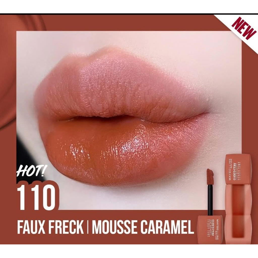 Son Kem Bông Bền Màu Superstay Teddy Tint Maybelline New York 5ml