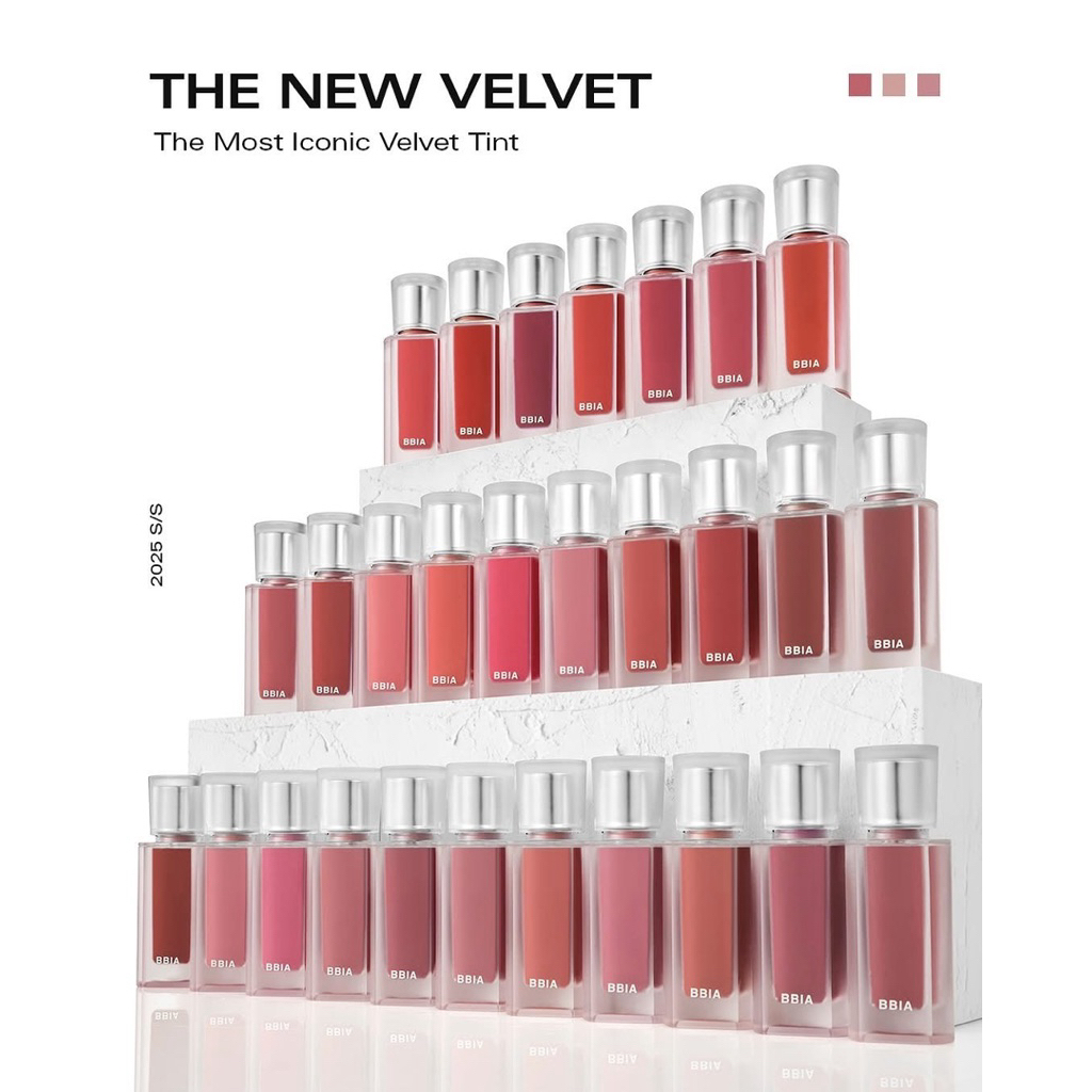 [VỎ MỚI] Son Kem Nhung Thuần Chay, nhẹ môi BBIA Last Velvet Tint Re-new Version 5g (Nhập Khẩu Chính Hãng)