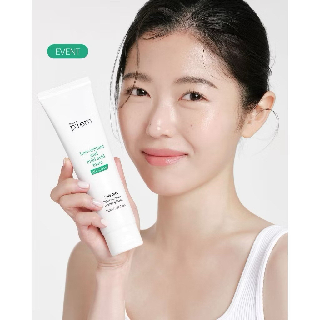 Sữa Rửa Mặt Dạng Sữa Make P:rem Làm Sạch Dịu Nhẹ Dưỡng Ẩm Sạch Sâu An Toàn 100ml