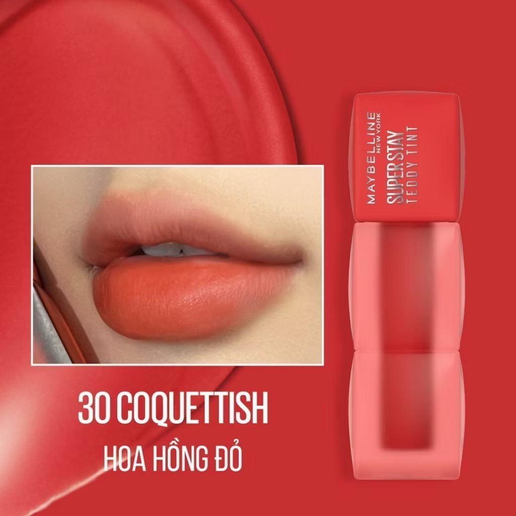 Son Kem Bông Bền Màu Superstay Teddy Tint Maybelline New York 5ml
