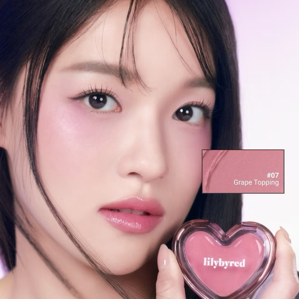 Má Kem Xốp Hạt Nhũ Bắt Sáng Lilybyred Luv Beam Sherbet Cheek 3.5g