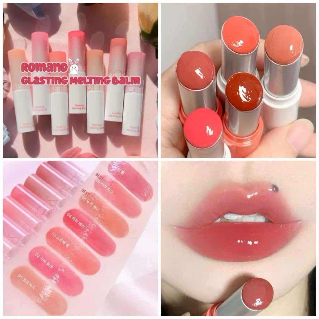 (1 - 17) Son thỏi Romand dưỡng có màu Glasting Melting Balm Zulia