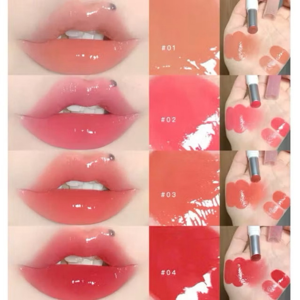 (1 - 17) Son thỏi Romand dưỡng có màu Glasting Melting Balm Zulia