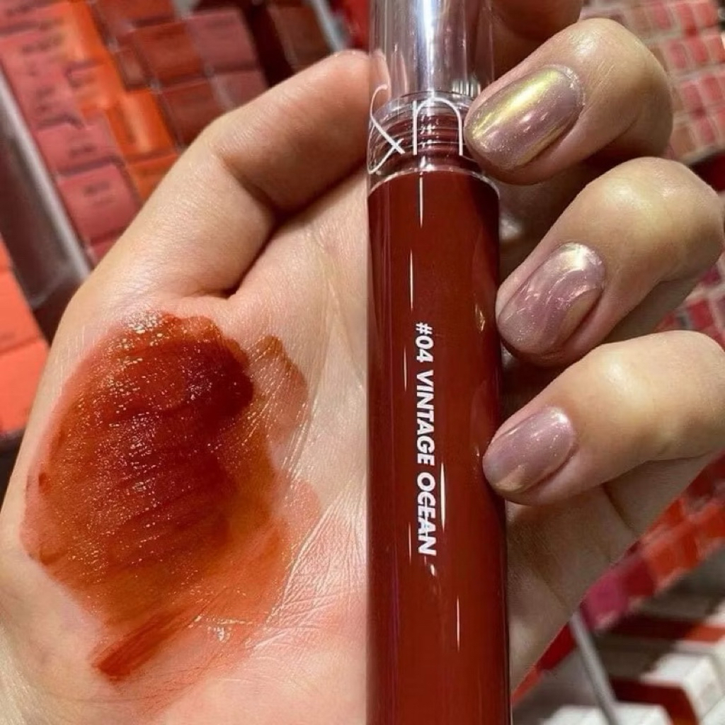 (Màu 1-17) Son Tint Romand Glasting Water Tint 4g Lâu trôi bền màu