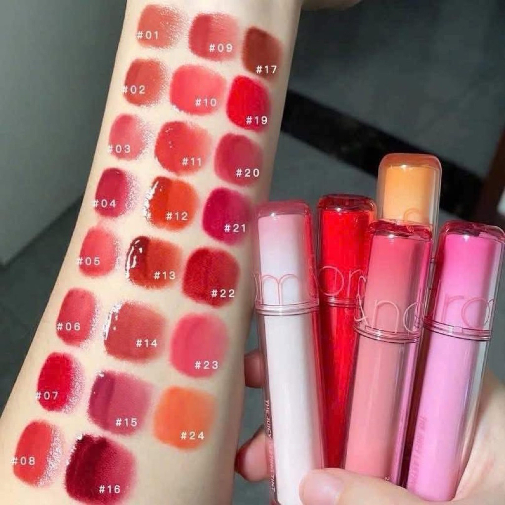 [MẪU MỚI] Son Tint Bóng Romand The Juicy Lasting Tint 3.5g đủ màu