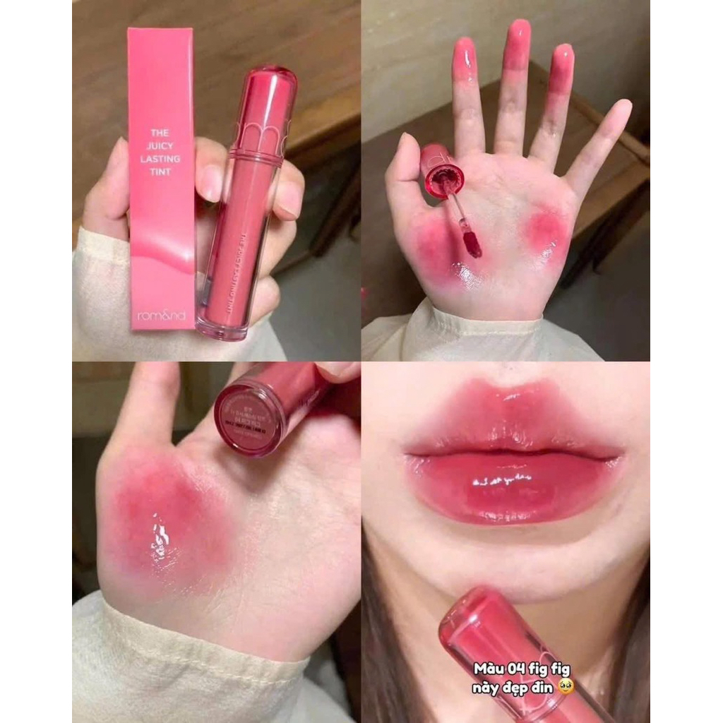 [MẪU MỚI] Son Tint Bóng Romand The Juicy Lasting Tint 3.5g đủ màu